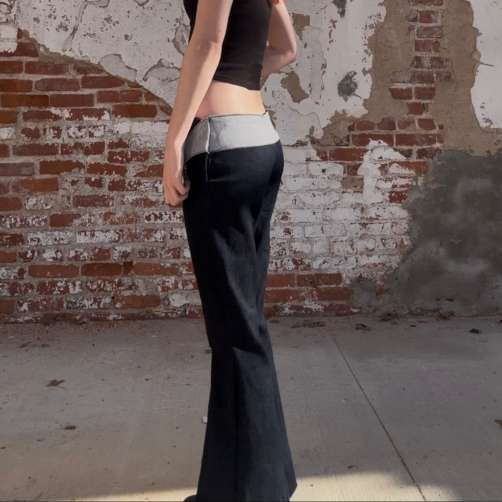 Star Denim Low-Rise Pants