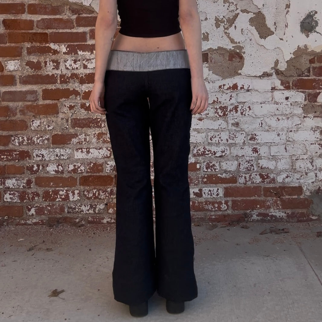 Star Denim Low-Rise Pants
