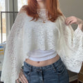Lace Haze Poncho